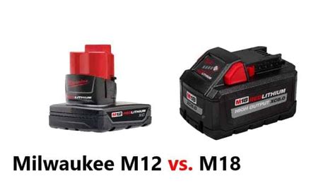 difference between milwaukee batteries